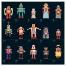 R.F. Robot Collection Poster